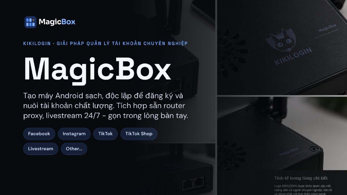 MagicBox - KikiLogin