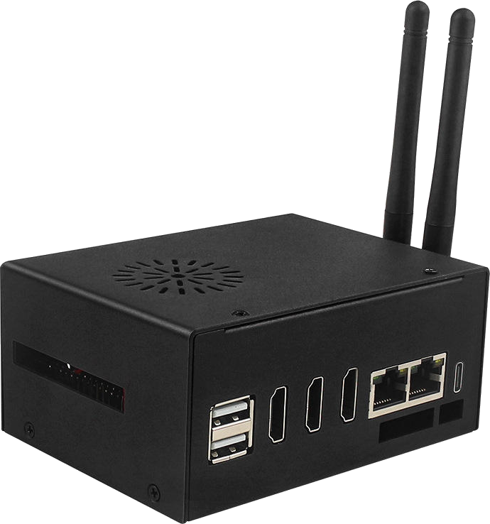 Thiết bị MagicBox với hai ăng-ten WiFi